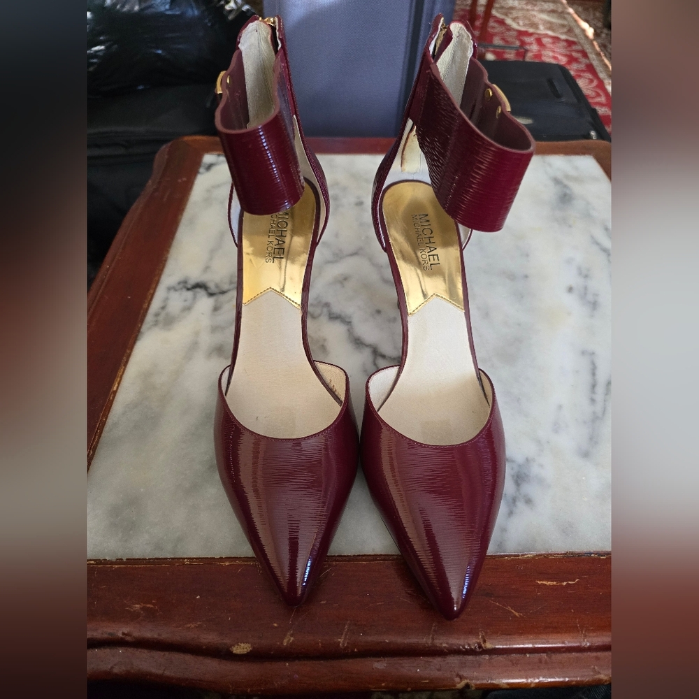 Michael Kors Deep Red Heels